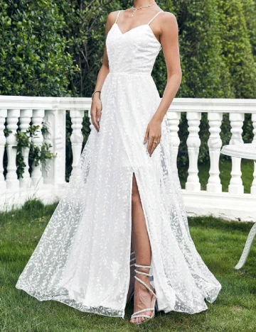 Rochie lunga SHEIN, alb