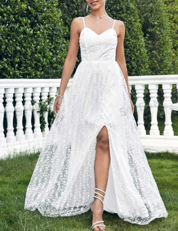 Rochie lunga SHEIN, alb