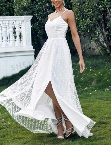Rochie lunga SHEIN, alb