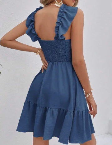Rochie scurta SHEIN, albastru