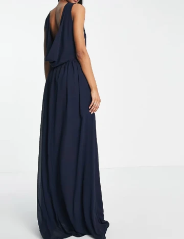 Rochie lunga TFNC London, albastru