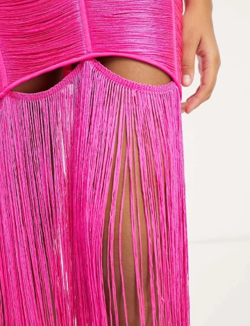 Rochie medie ASOS, roz