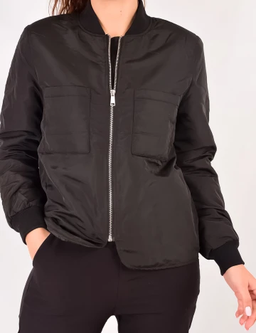 Geaca Vero Moda, negru, S Negru