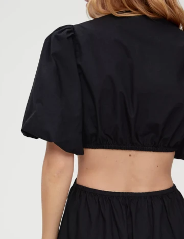 Rochie lunga Q/S, negru Negru
