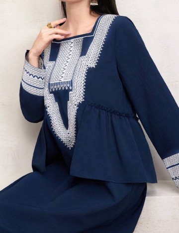 Rochie lunga SHEIN, bleumarin