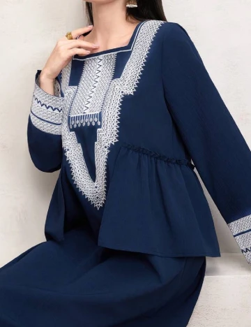 Rochie lunga SHEIN, bleumarin