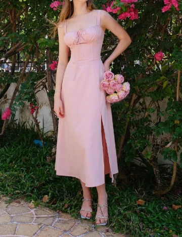 Rochie medie SHEIN, roz