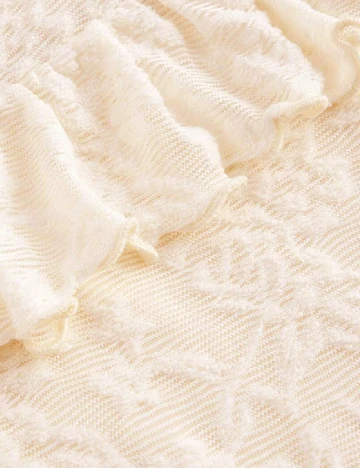 Rochie medie SHEIN, crem