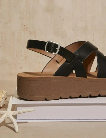 Sandale SHEIN, negru