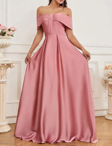 Rochie lunga SHEIN, roz Roz