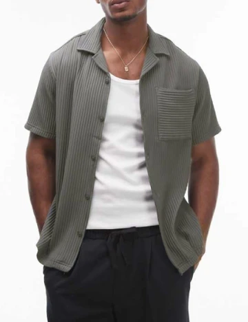 Camasa Topman, gri Gri