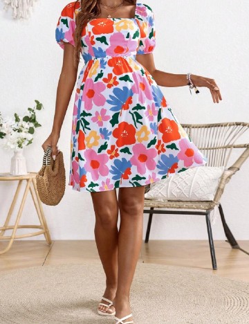 
						Rochie scurta SHEIN Maternity, floral print