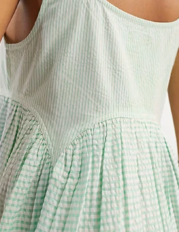Rochie scurta ASOS, turcoaz Verde