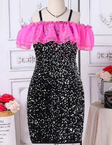 
						Rochie Shein Kids, negru
