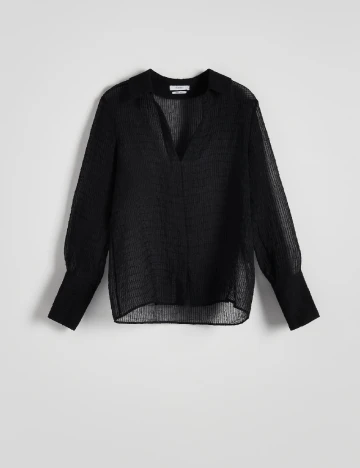 Bluza Reserved, negru