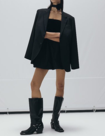 
						Rochie scurta Reserved, negru
