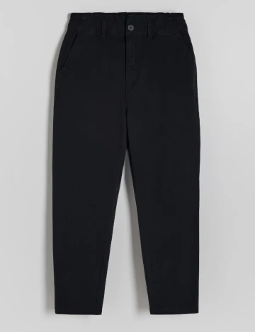 Pantaloni Reserved, negru
