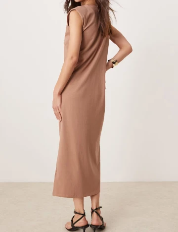 Rochie medie New look, maro Maro