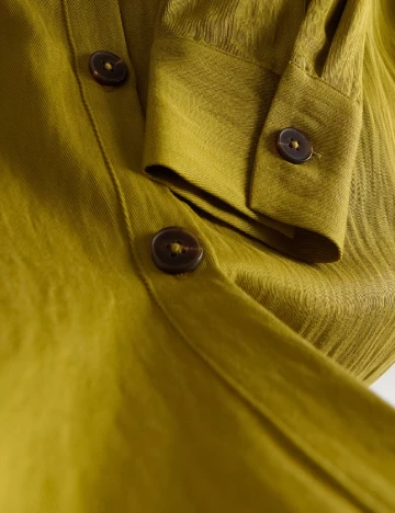 Rochie medie Reserved, verde oliv Verde