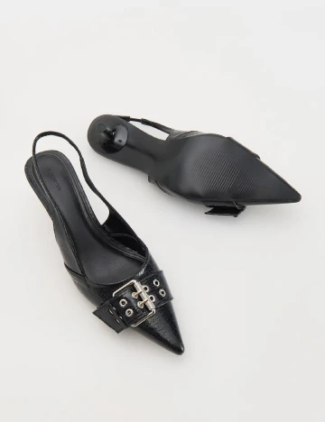 Pantofi Reserved, negru