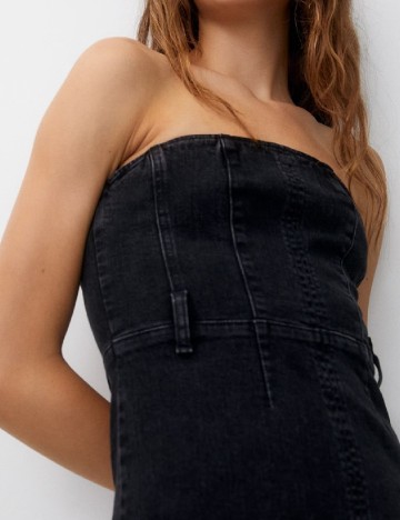 Rochie medie Pull&Bear, negru