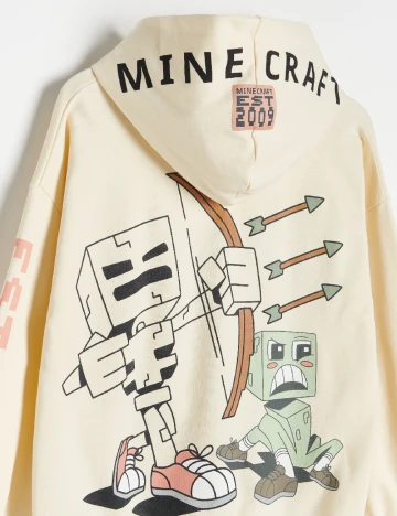 Hanorac Oversize Reserved, crem Crem