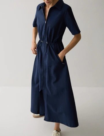 Rochie medie Reserved, bleumarin