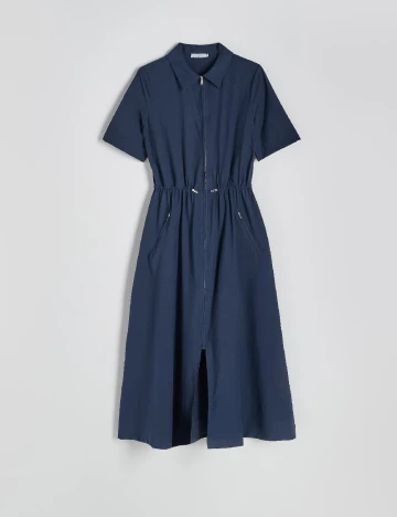 Rochie medie Reserved, bleumarin