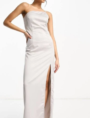 Rochie lunga extro&vert, gri