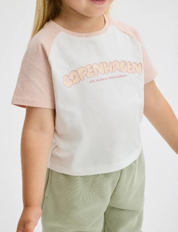 Tricou Reserved, alb