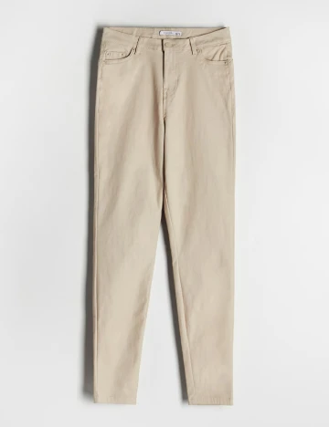 Pantaloni Reserved, bej