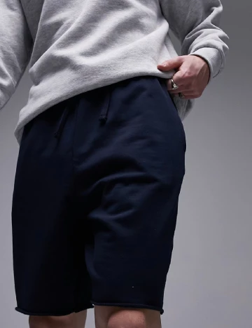 Pantaloni scurti Topman, bleumarin