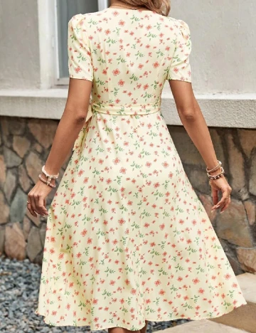 Rochie medie SHEIN, galben Galben