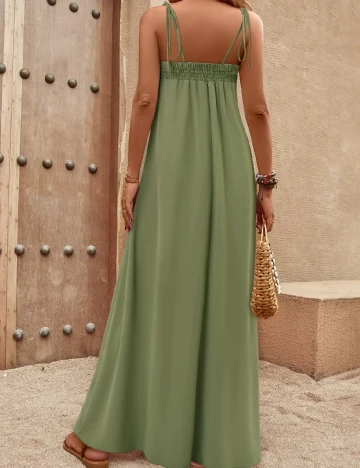 Rochie lunga SHEIN, verde