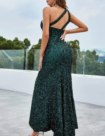 Rochie lunga Giffniseti, verde