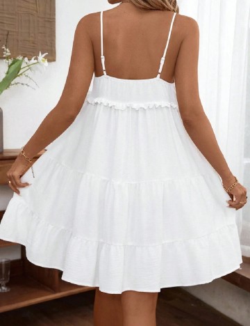 Rochie scurta SHEIN, alb