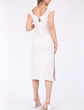 Rochie medie SHEIN, alb