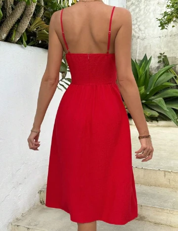 Rochie medie SHEIN, rosu