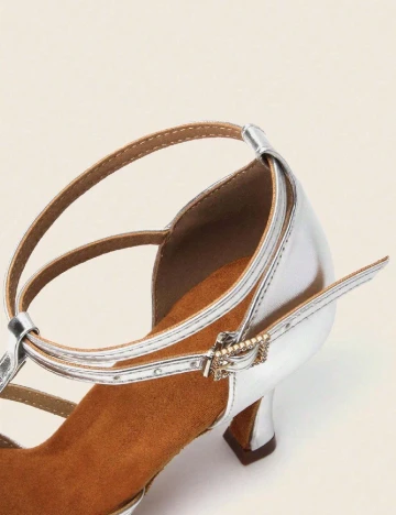 Pantofi de dans SHEIN, argintiu Gri