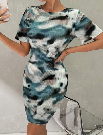 Rochie scurta SHEIN, mix culori