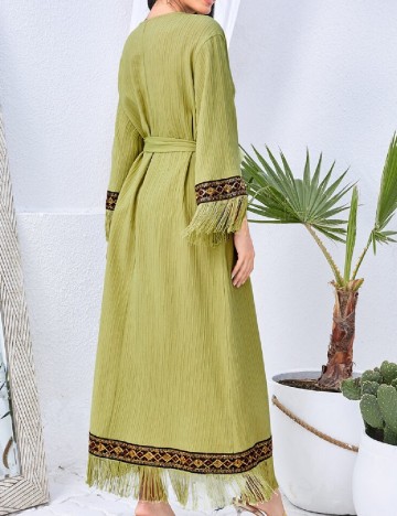 Rochie lunga SHEIN, verde