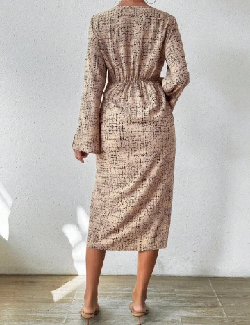 Rochie medie SHEIN, maro