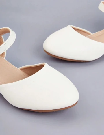 Pantofi Shein Kids, alb Alb