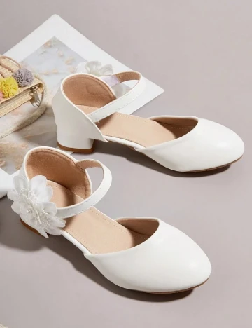 Pantofi Shein Kids, alb Alb
