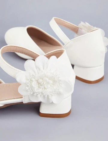 Pantofi Shein Kids, alb Alb
