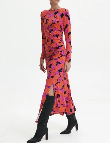 Rochie lunga Reserved, floral print