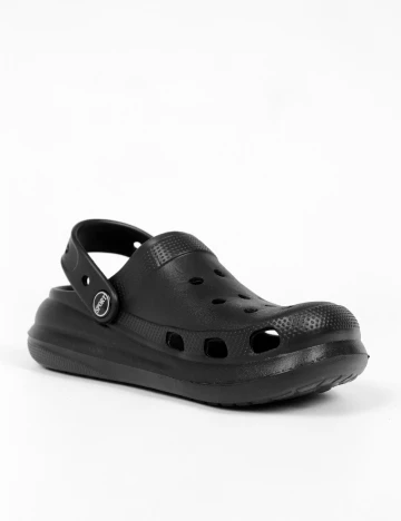 Slapi Shein Kids, negru Negru