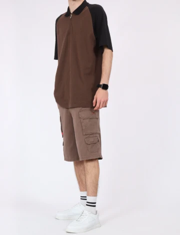 Pantaloni scurti Robe di Kappa, maro