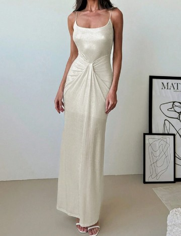 Rochie lunga SHEIN, bej