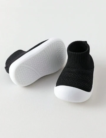 Adidasi Shein Kids, negru